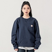 (103852) 포켓 맨투맨 NAVY